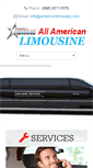 Mobile Screenshot of allamericanlimousineserviceinsantafenm.info